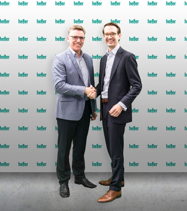 Dr. Robert Untiedt übernimmt von Dr. Frank Schubert als Heller Geschäftsführer